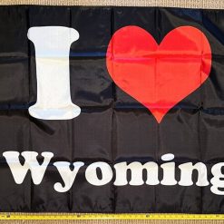 Wyoming Flag College Dorm Beer America Man Cave Sign Poster USA 3x5ft