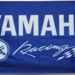 Yamaha Racing Flag 3X5 Ft Polyester Banner USA 90x150cm