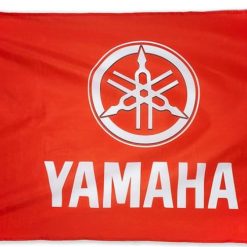 Yamaha Racing Red Flag 3X5 Ft Polyester Banner USA 90x150cm
