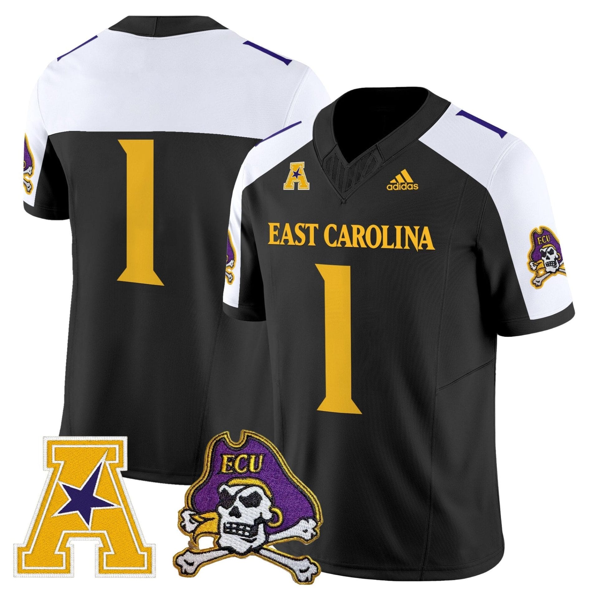 East Carolina Pirates 2025 Vapor Limited Jersey - All Stitched - Image 18
