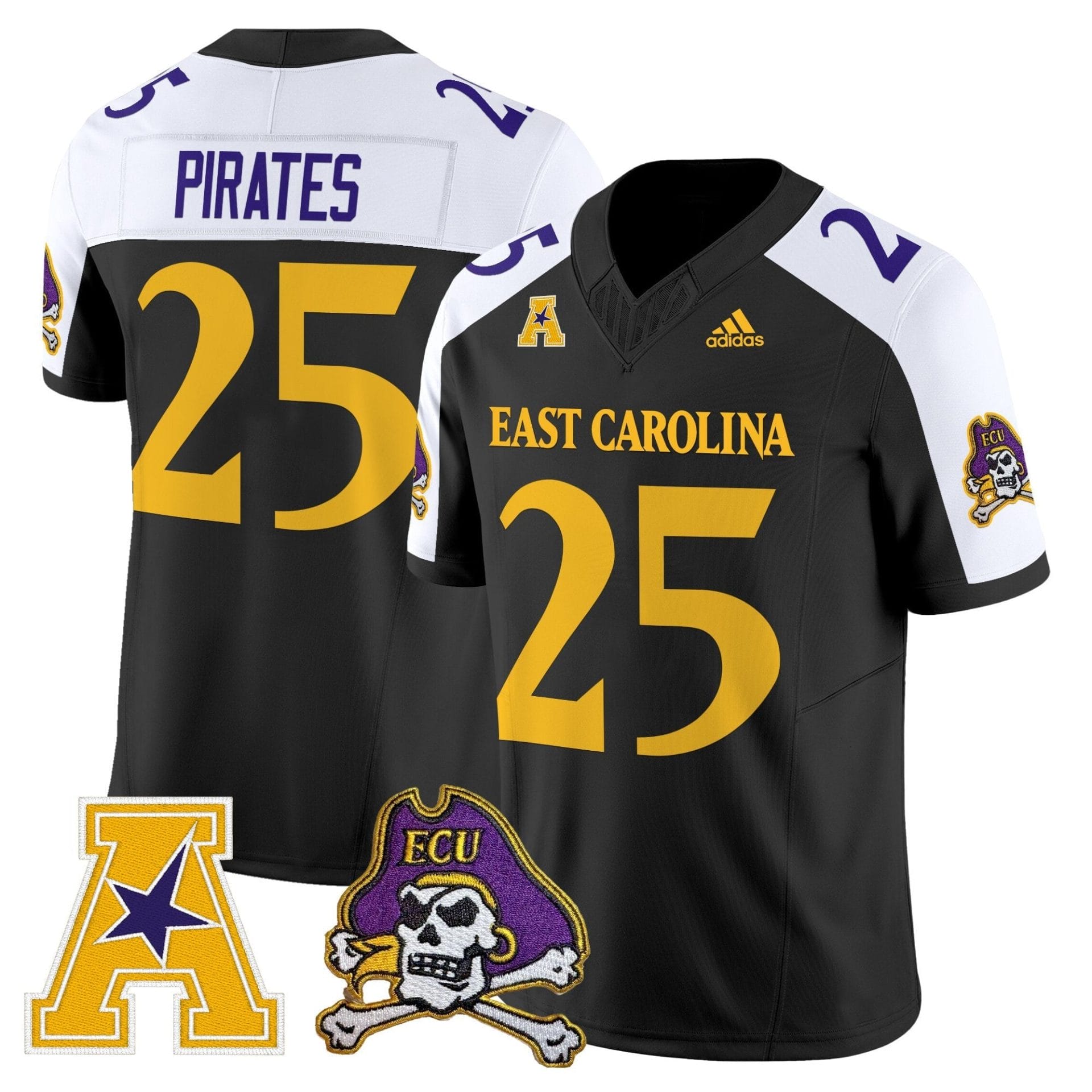 East Carolina Pirates 2025 Vapor Limited Jersey - All Stitched - Image 17