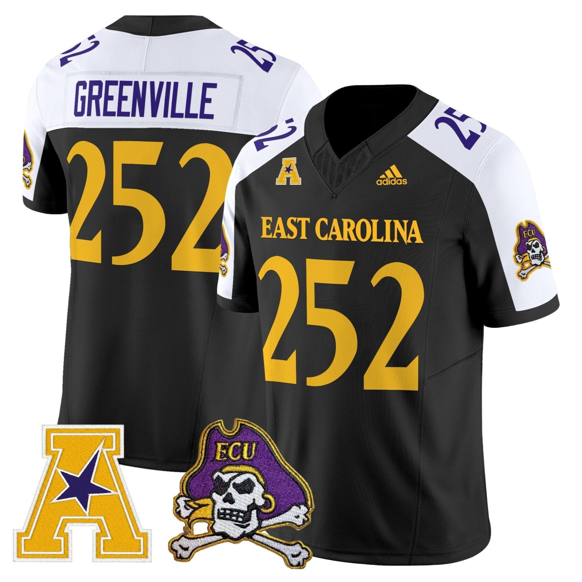 East Carolina Pirates 2025 Vapor Limited Jersey - All Stitched - Image 11