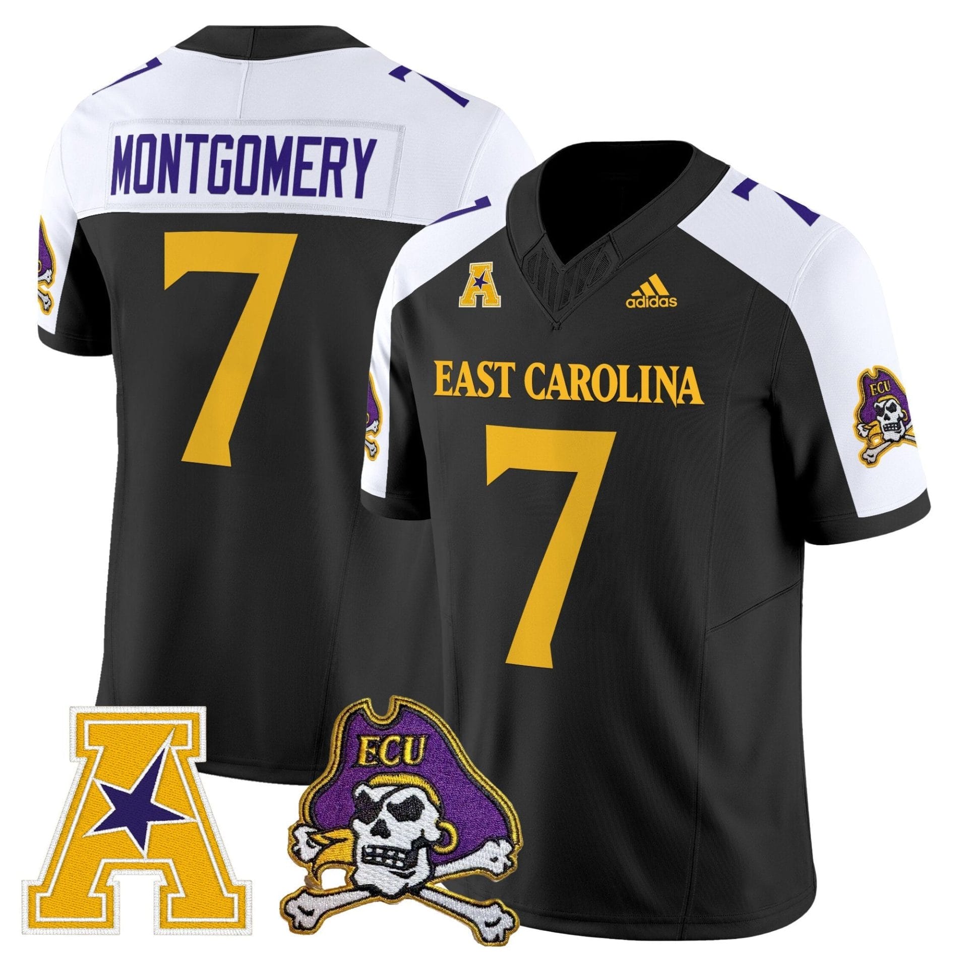 East Carolina Pirates 2025 Vapor Limited Jersey - All Stitched - Image 12