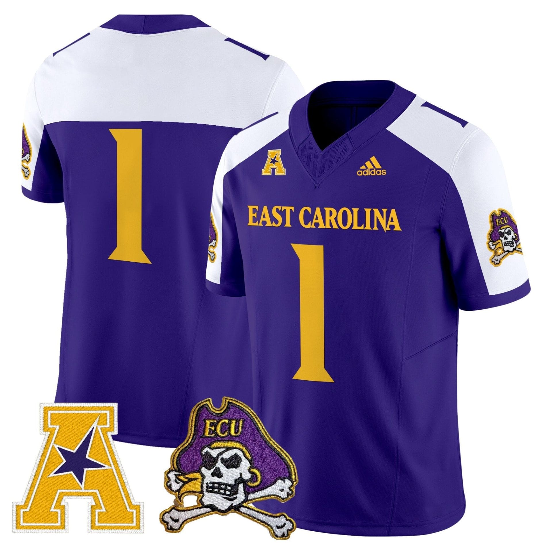 East Carolina Pirates 2025 Vapor Limited Jersey - All Stitched - Image 27