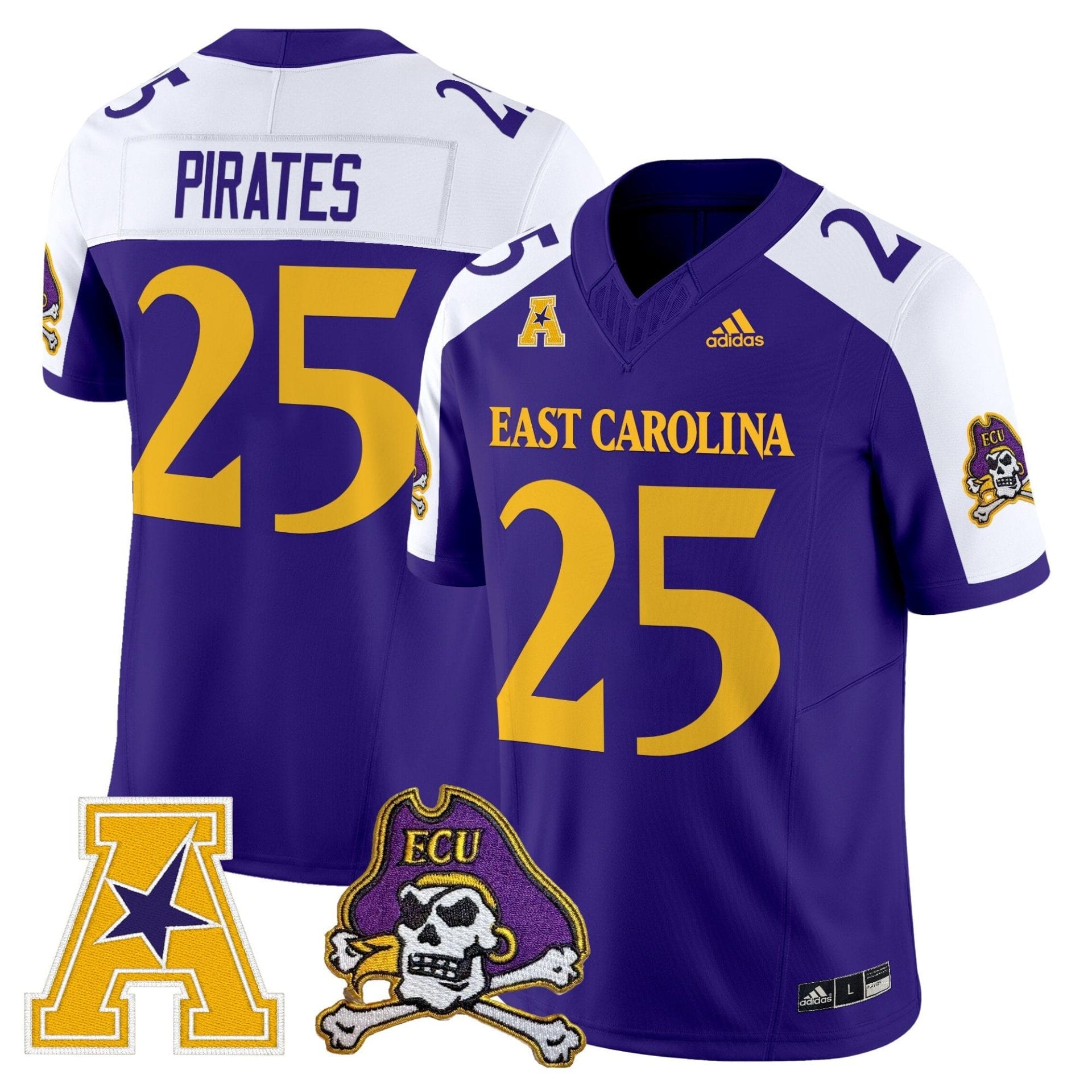 East Carolina Pirates 2025 Vapor Limited Jersey - All Stitched - Image 26