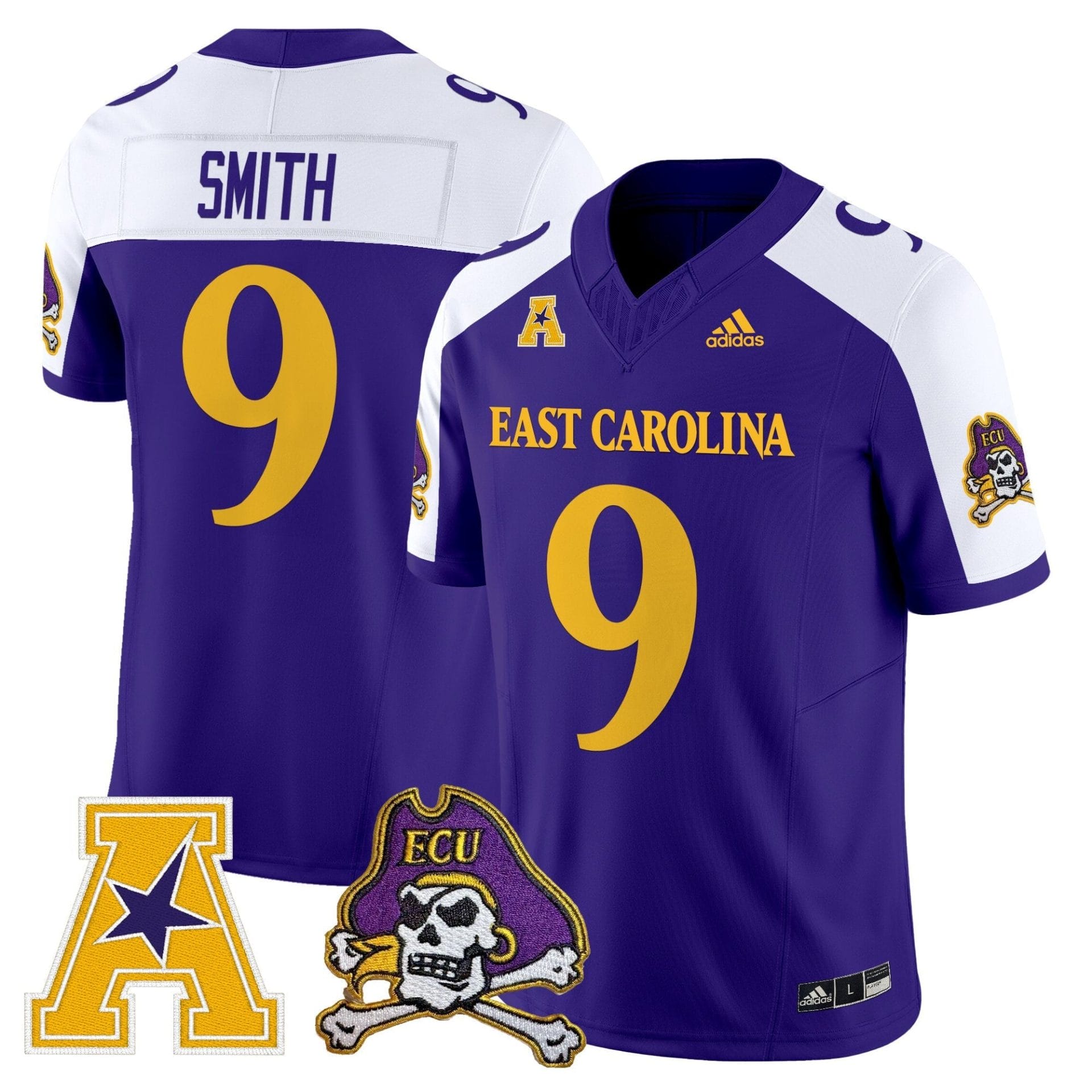 East Carolina Pirates 2025 Vapor Limited Jersey - All Stitched - Image 22
