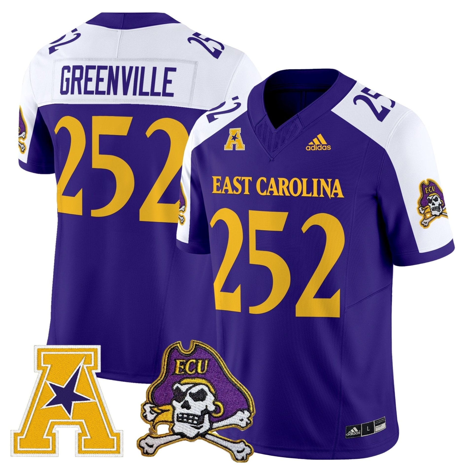 East Carolina Pirates 2025 Vapor Limited Jersey - All Stitched - Image 20