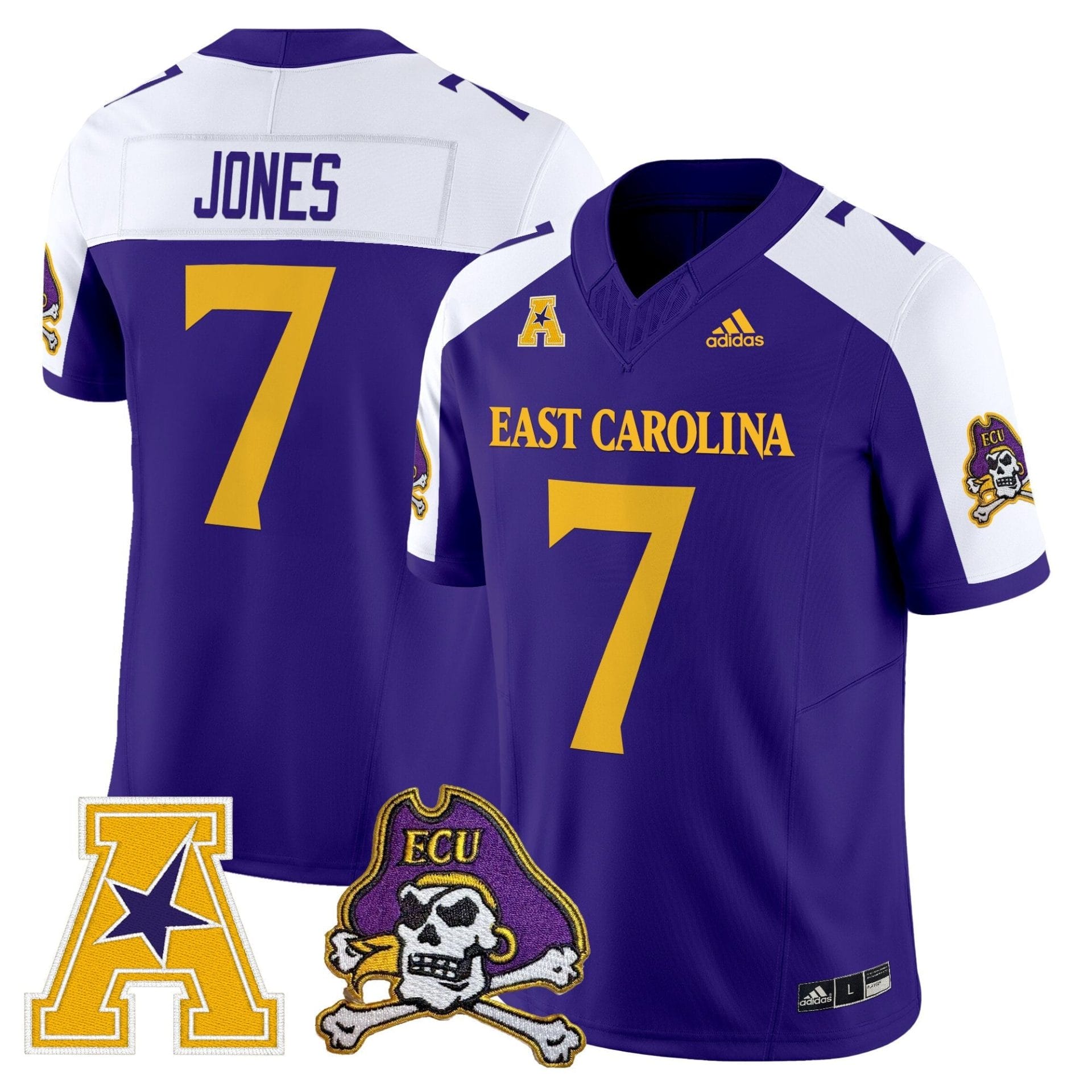 East Carolina Pirates 2025 Vapor Limited Jersey - All Stitched - Image 25