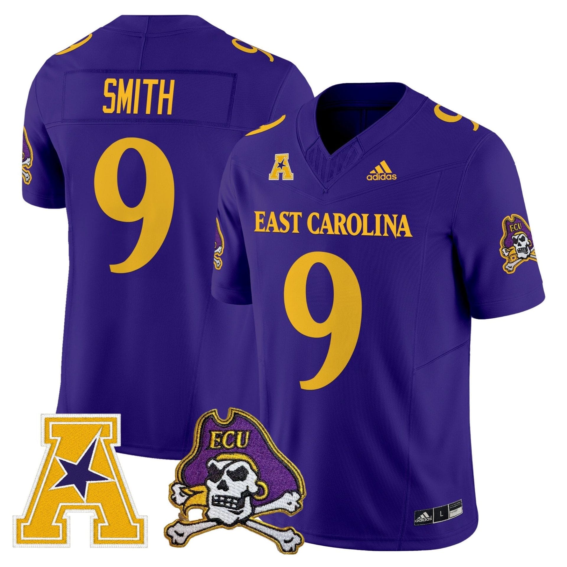 East Carolina Pirates 2025 Vapor Limited Jersey - All Stitched - Image 31