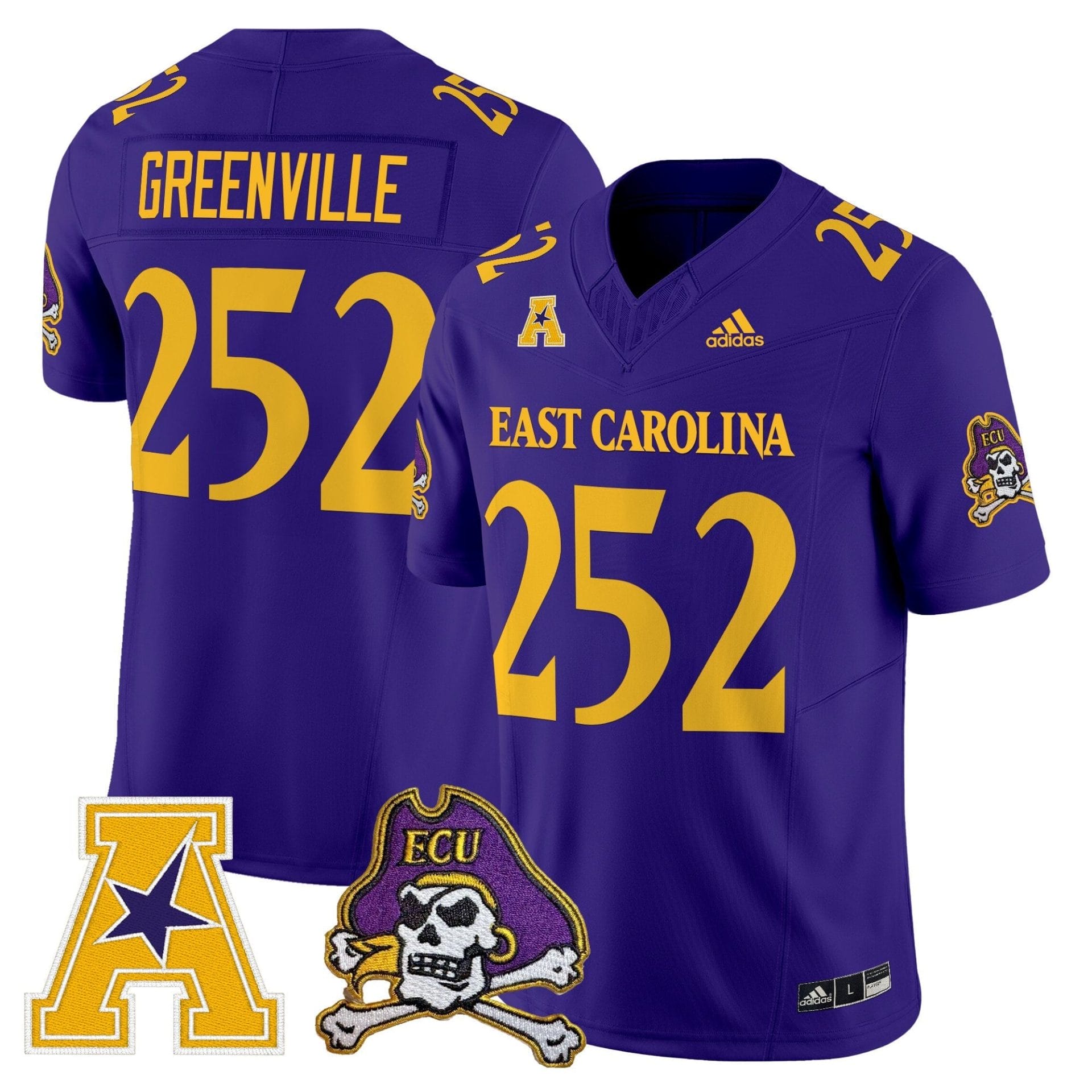 East Carolina Pirates 2025 Vapor Limited Jersey - All Stitched - Image 29