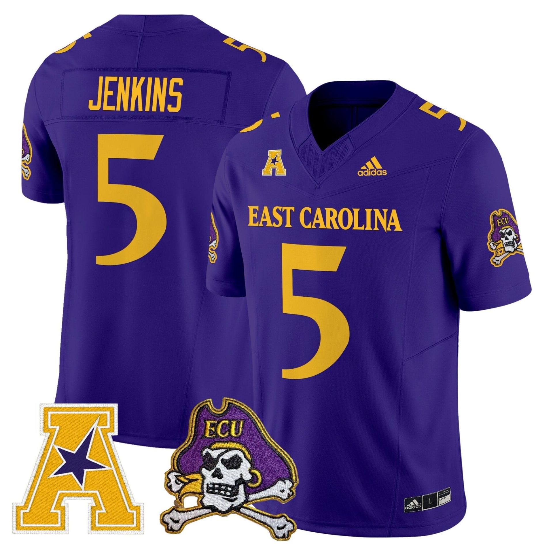 East Carolina Pirates 2025 Vapor Limited Jersey - All Stitched - Image 32