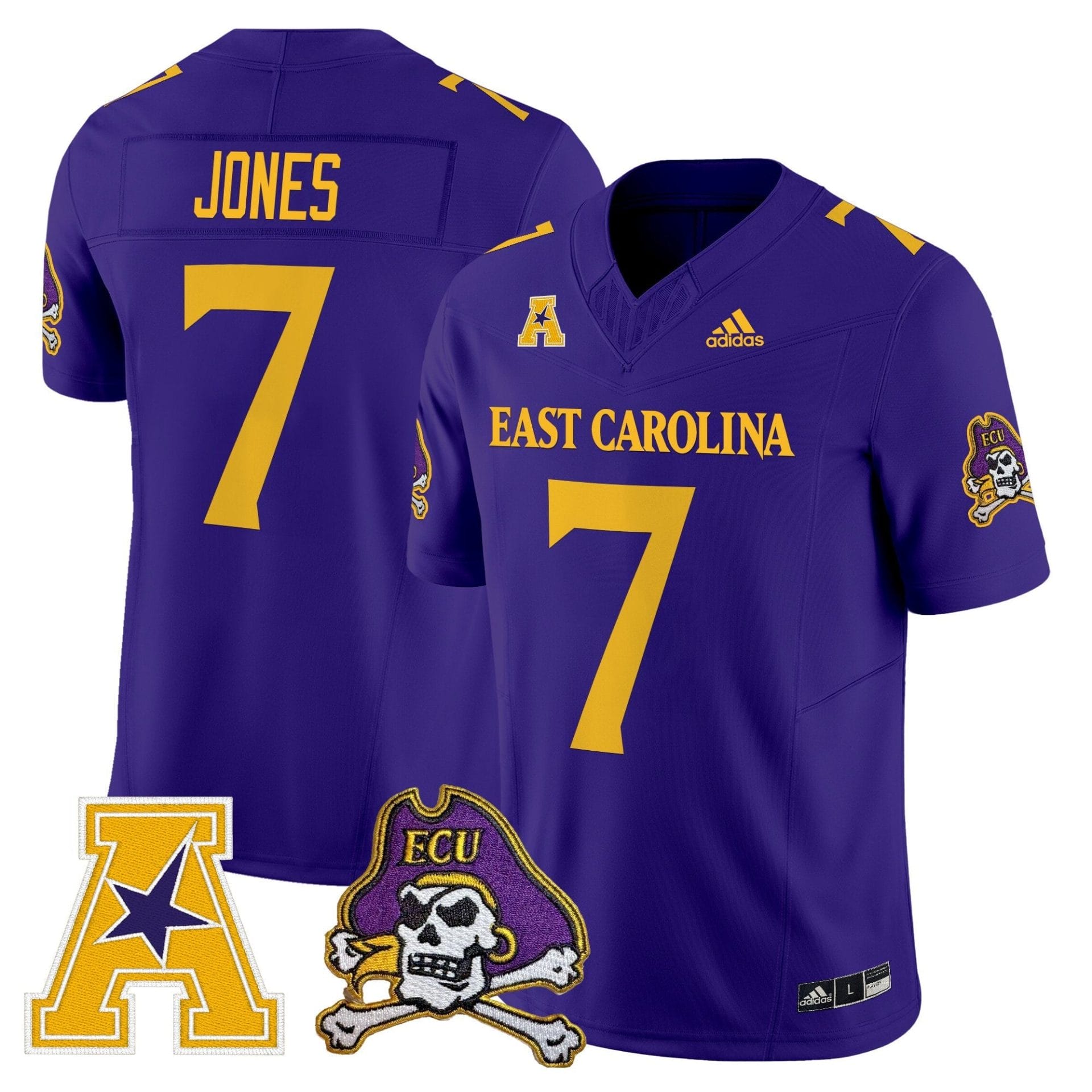 East Carolina Pirates 2025 Vapor Limited Jersey - All Stitched - Image 34