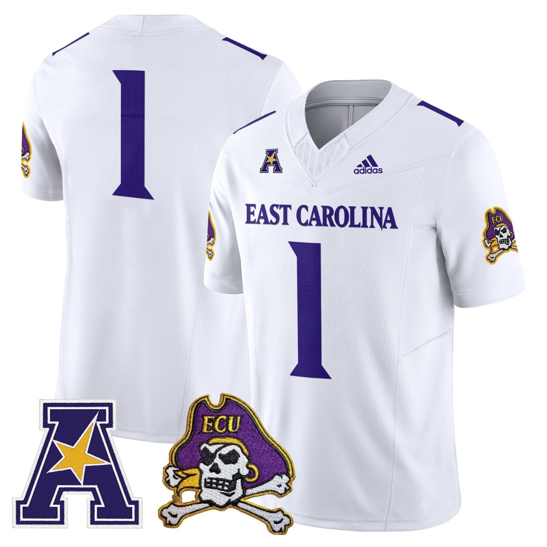 East Carolina Pirates 2025 Vapor Limited Jersey - All Stitched - Image 45
