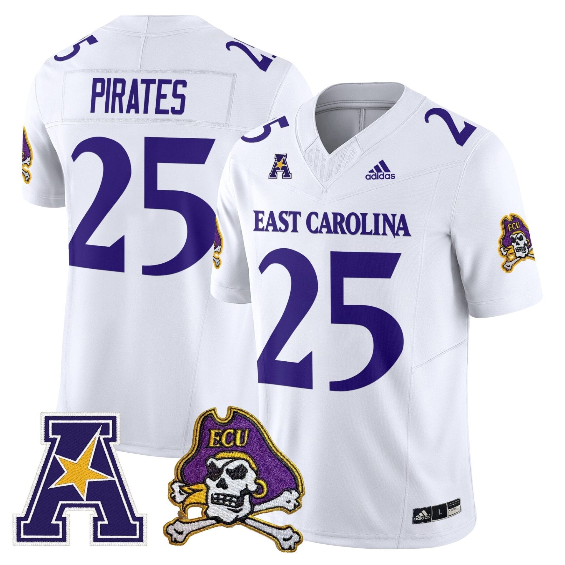 East Carolina Pirates 2025 Vapor Limited Jersey - All Stitched - Image 44