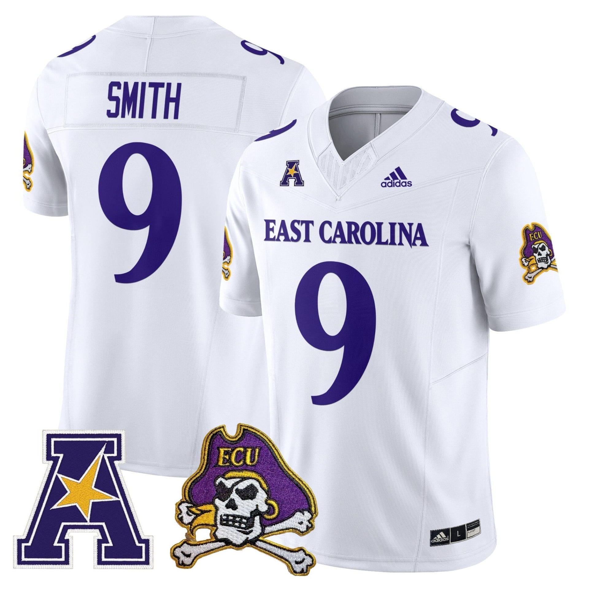 East Carolina Pirates 2025 Vapor Limited Jersey - All Stitched - Image 40