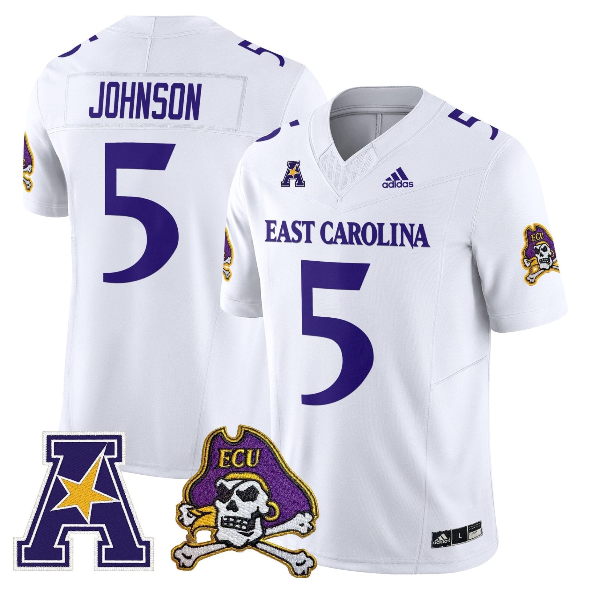 East Carolina Pirates 2025 Vapor Limited Jersey - All Stitched - Image 42