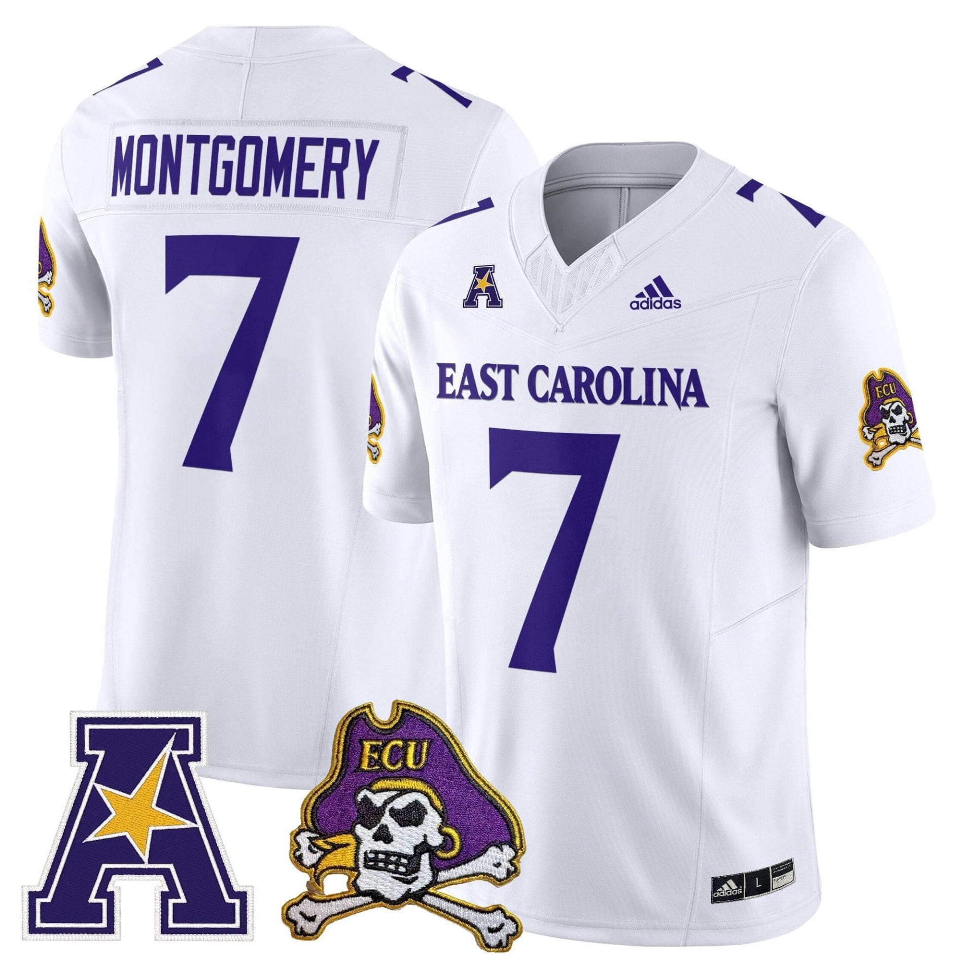 East Carolina Pirates 2025 Vapor Limited Jersey - All Stitched - Image 39