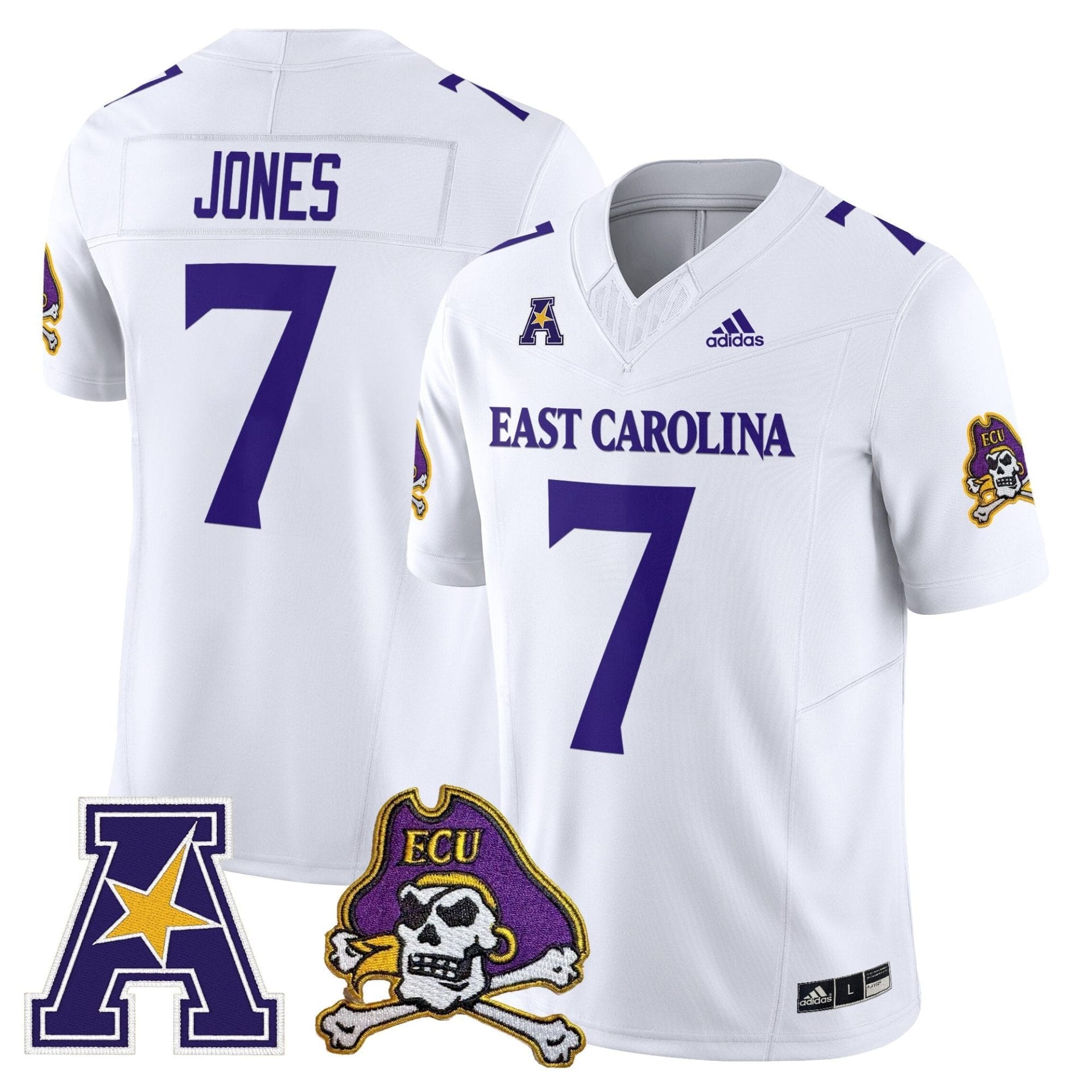 East Carolina Pirates 2025 Vapor Limited Jersey - All Stitched - Image 43