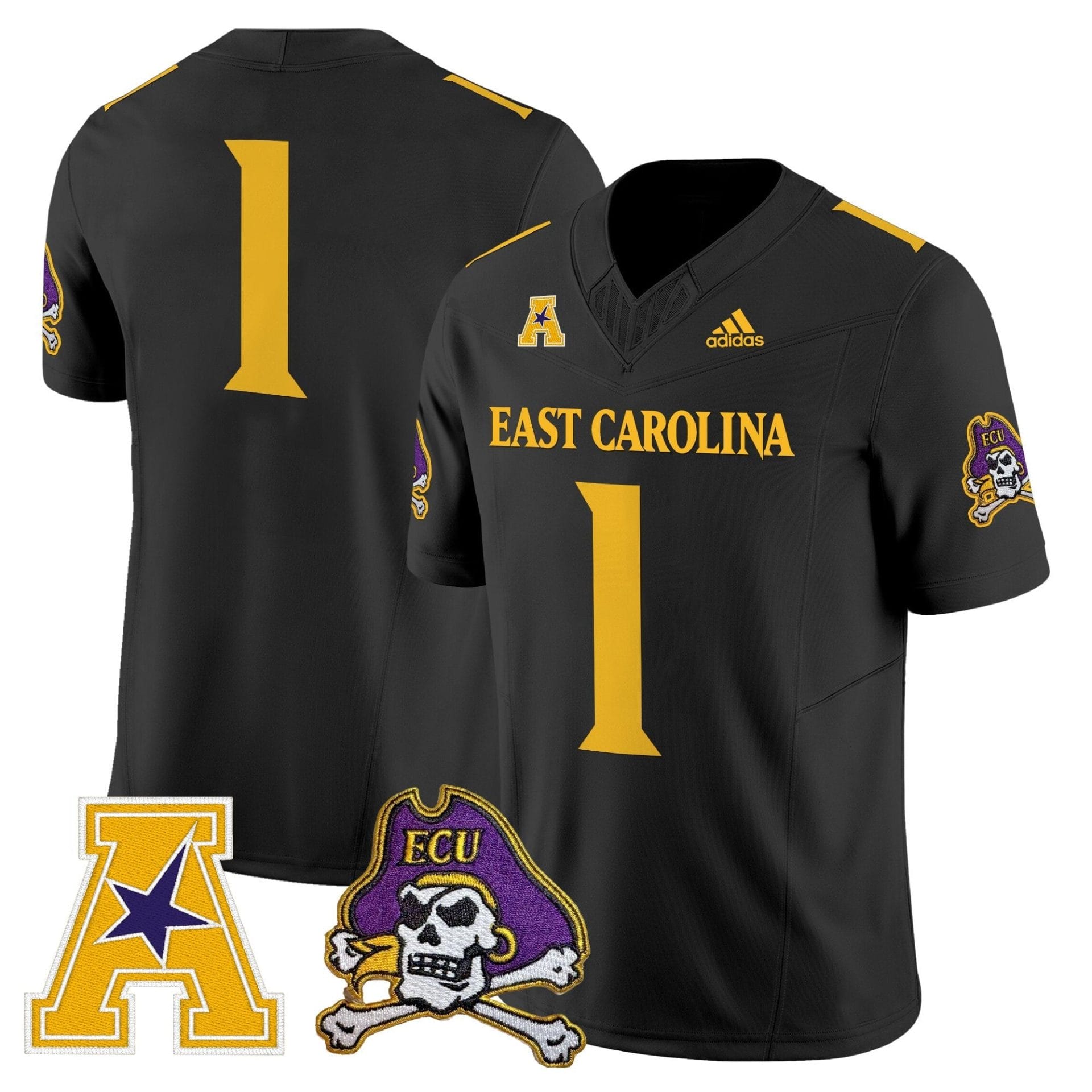 East Carolina Pirates 2025 Vapor Limited Jersey - All Stitched - Image 54