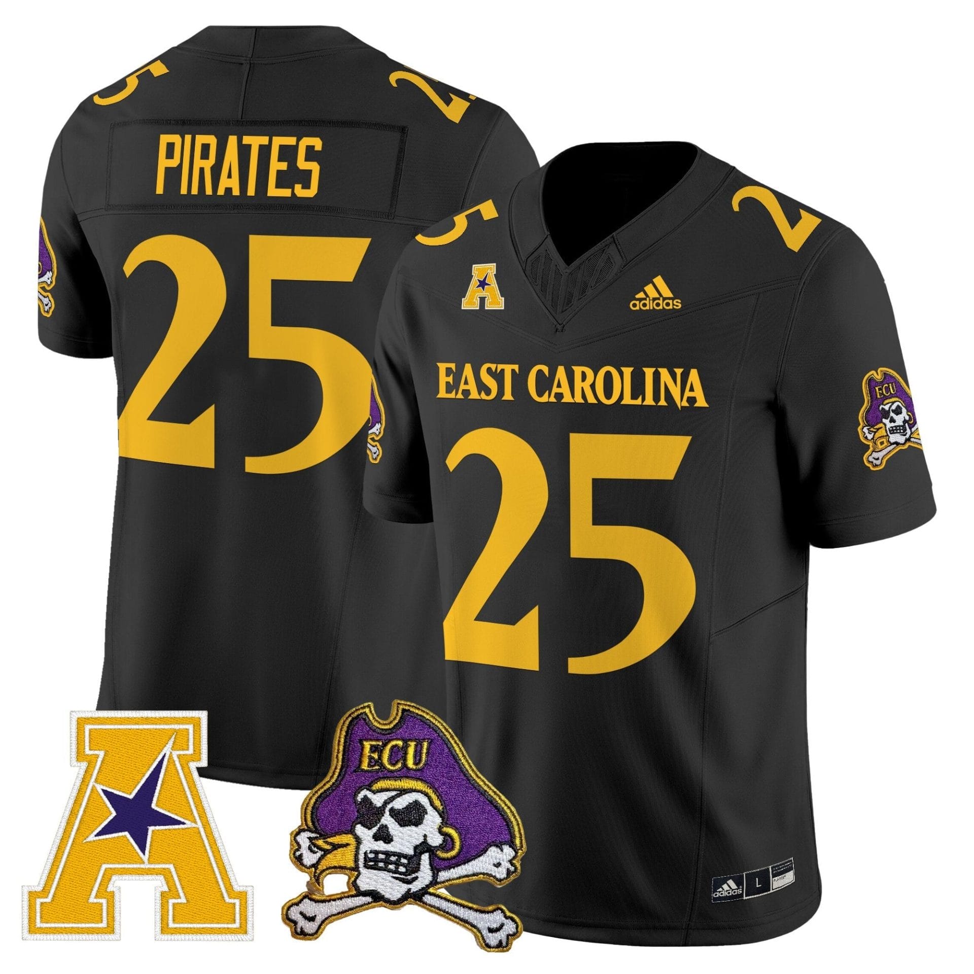 East Carolina Pirates 2025 Vapor Limited Jersey - All Stitched - Image 53
