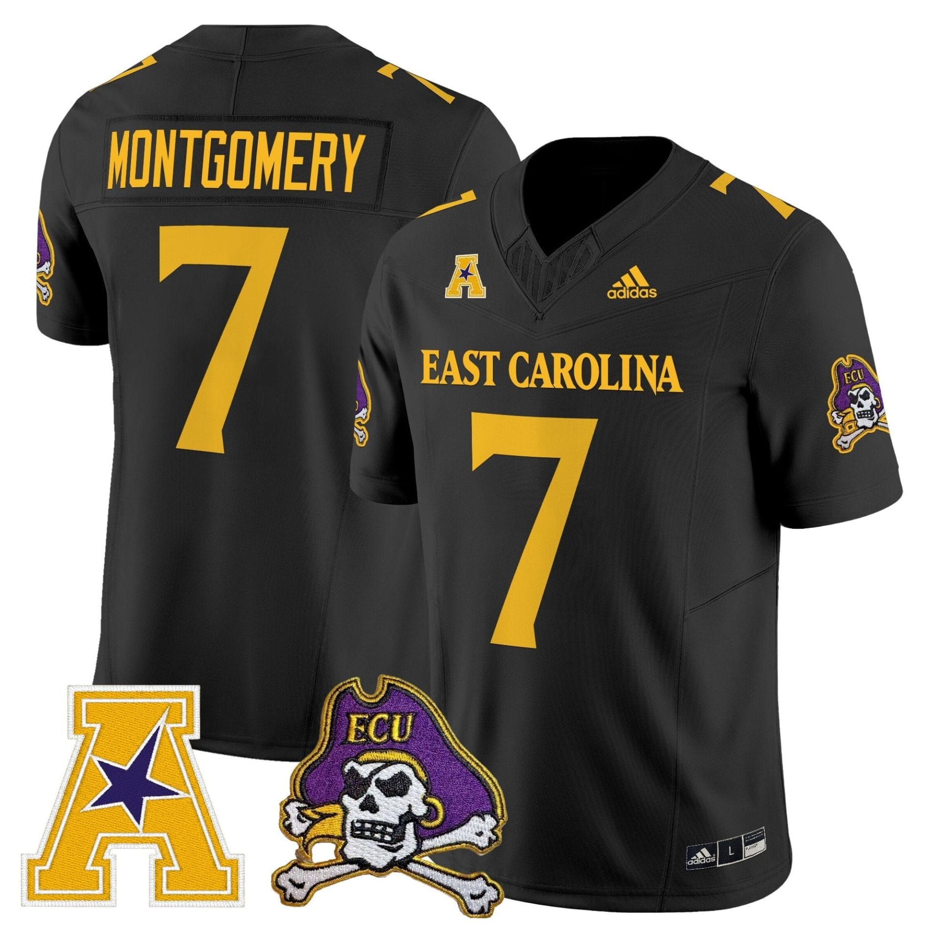 East Carolina Pirates 2025 Vapor Limited Jersey - All Stitched - Image 48