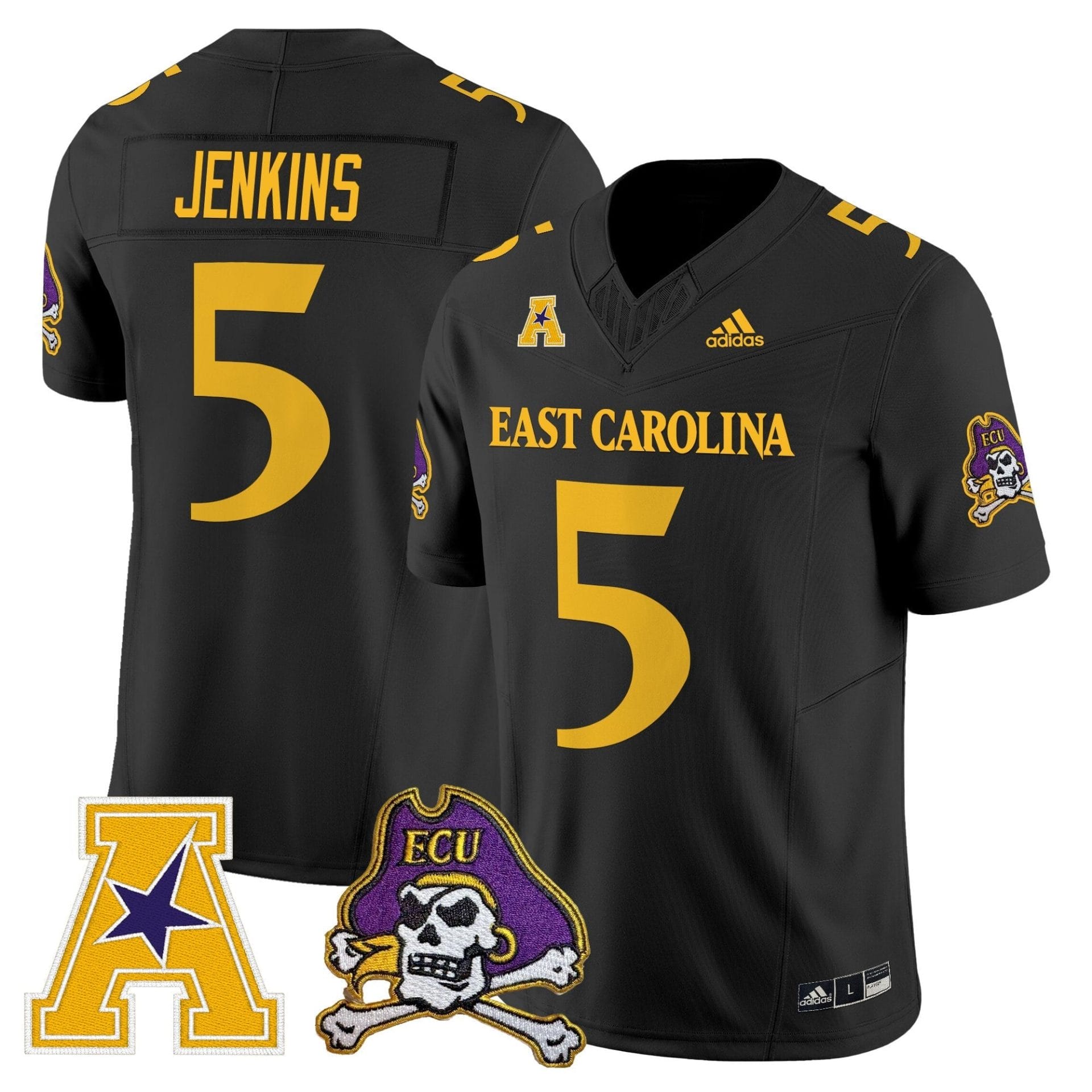 East Carolina Pirates 2025 Vapor Limited Jersey - All Stitched - Image 50