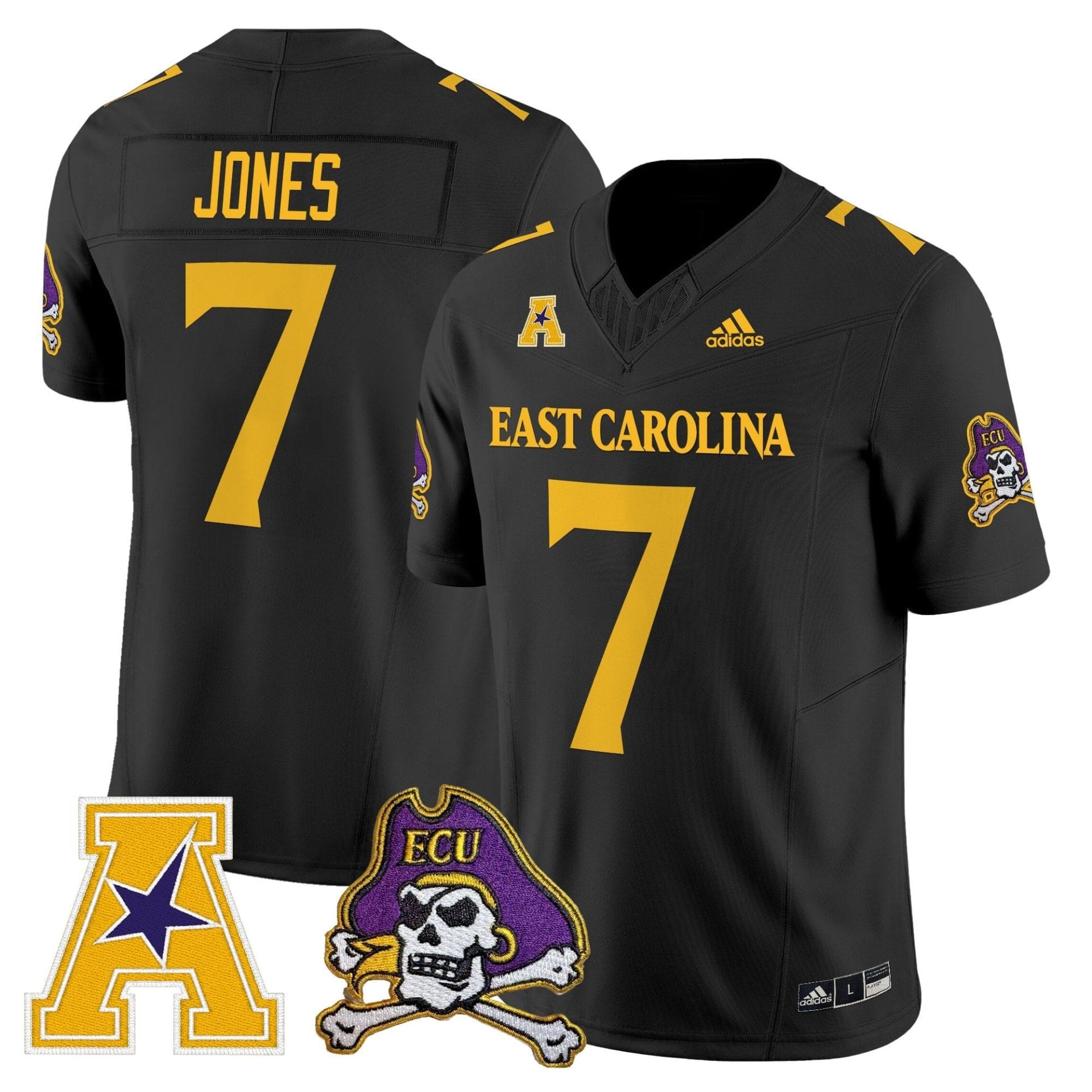 East Carolina Pirates 2025 Vapor Limited Jersey - All Stitched - Image 52