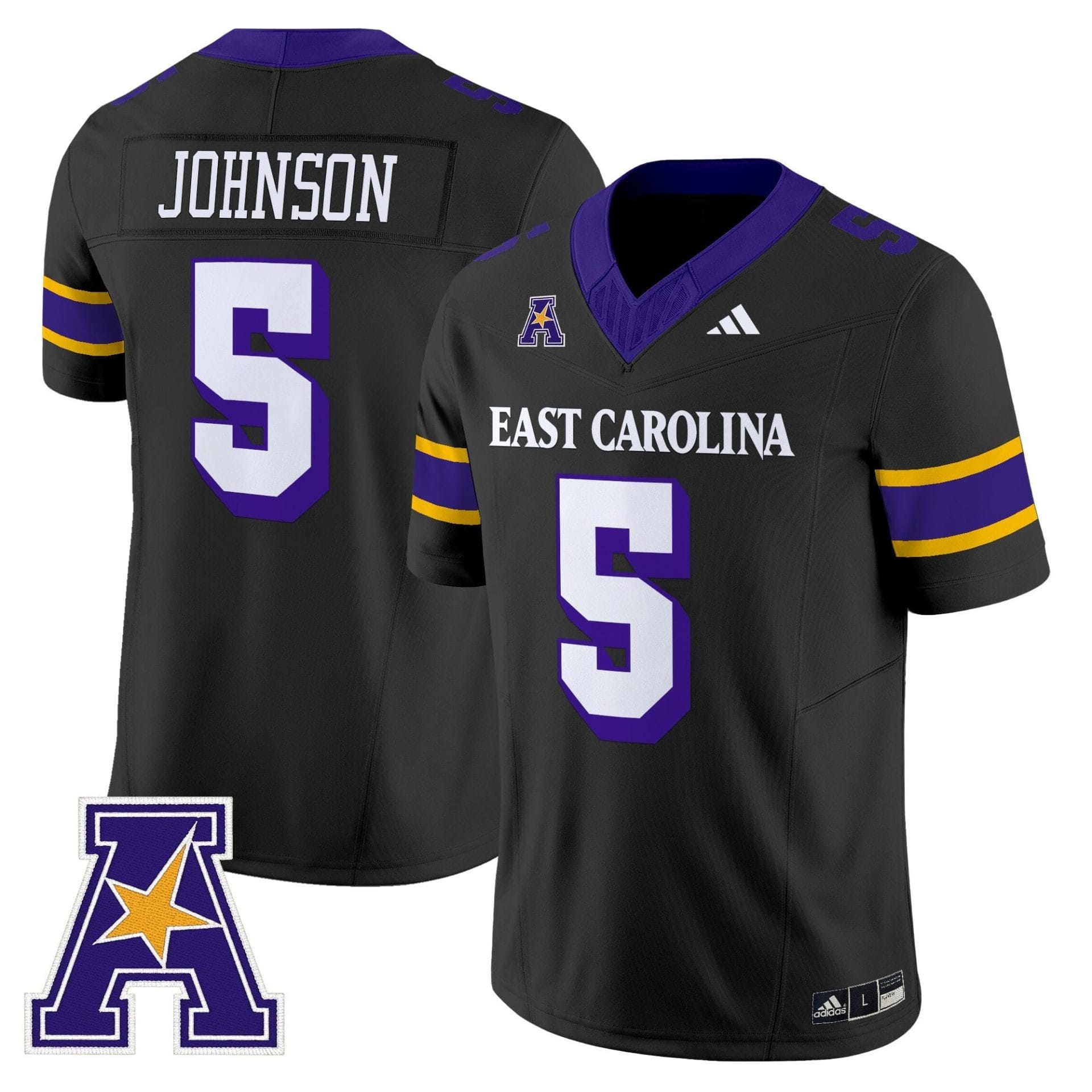 East Carolina Pirates 2025 Vapor Limited Jersey - All Stitched - Image 6