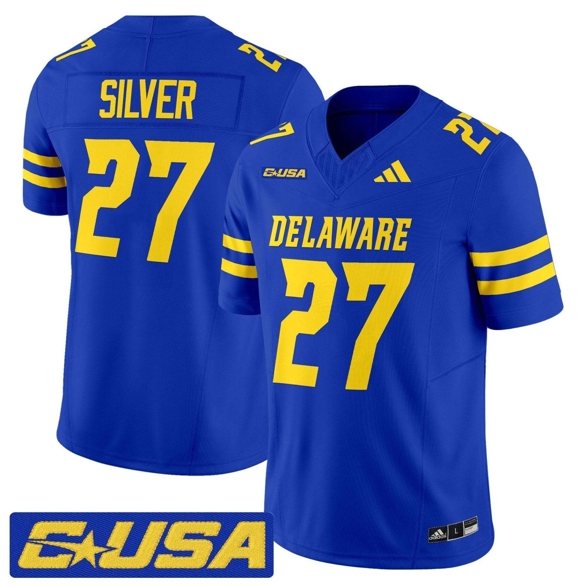 Delaware Blue Hens 2025 Vapor Limited Jersey - All Stitched - Image 11