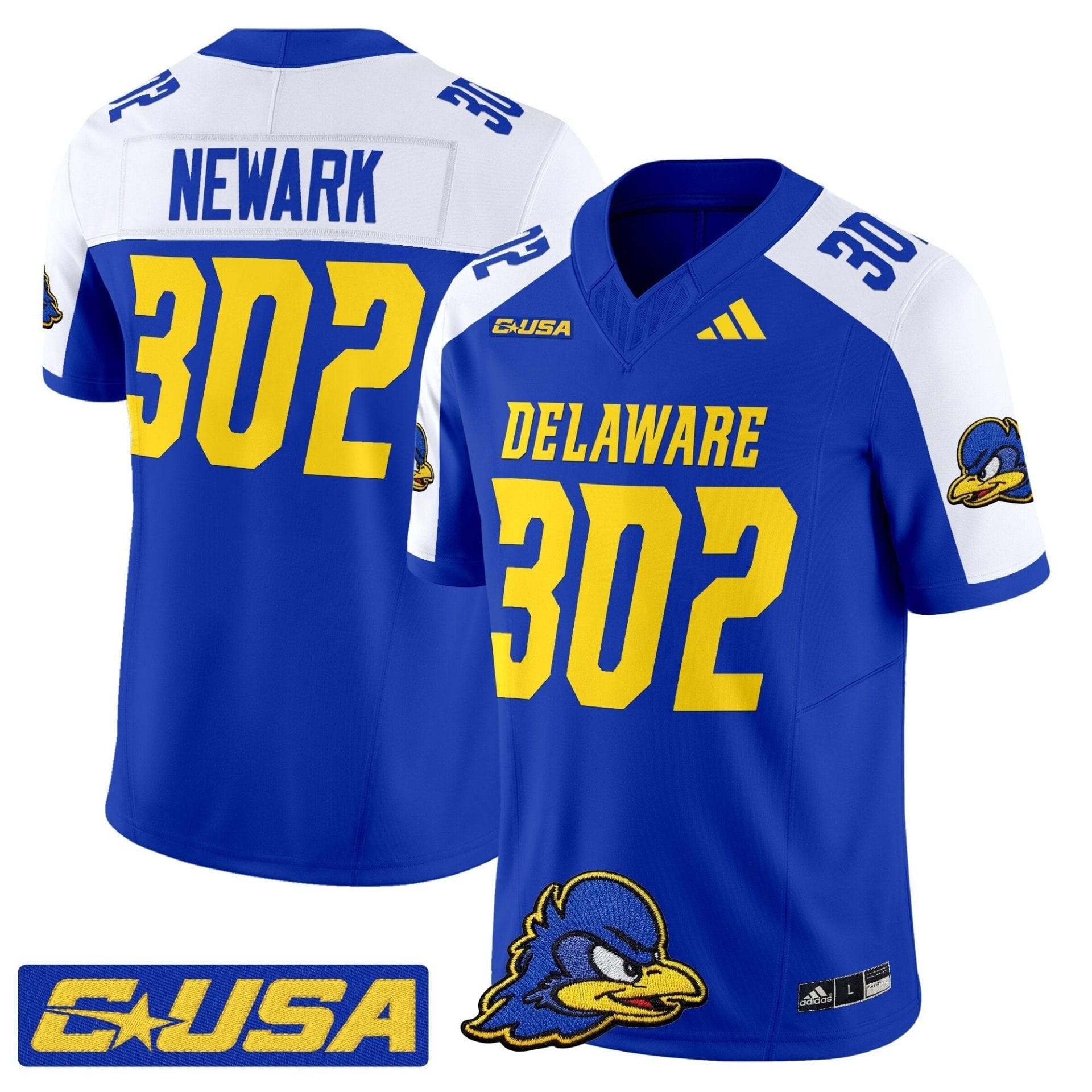 Delaware Blue Hens 2025 Vapor Limited Jersey - All Stitched - Image 34