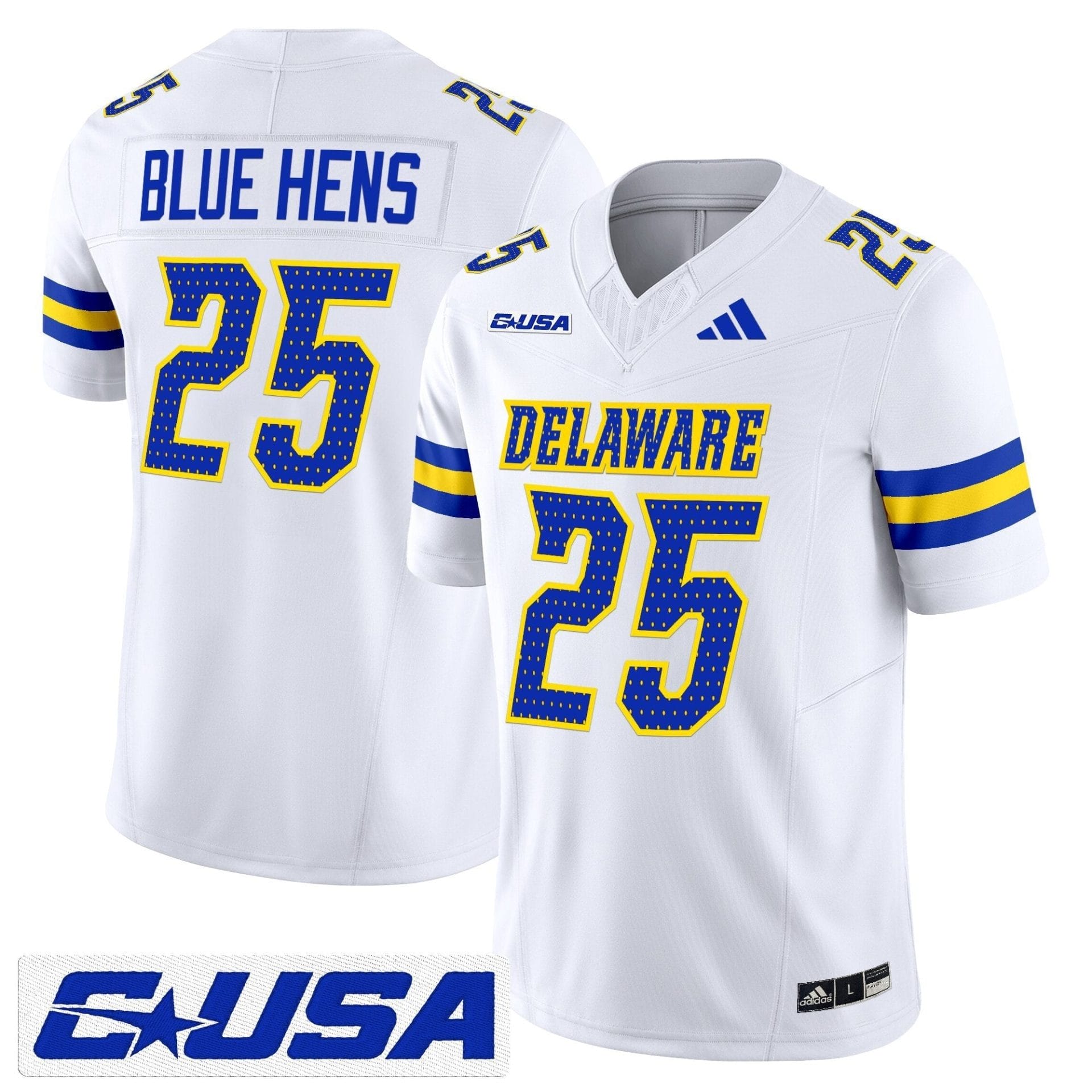 Delaware Blue Hens 2025 Vapor Limited Jersey - All Stitched - Image 23
