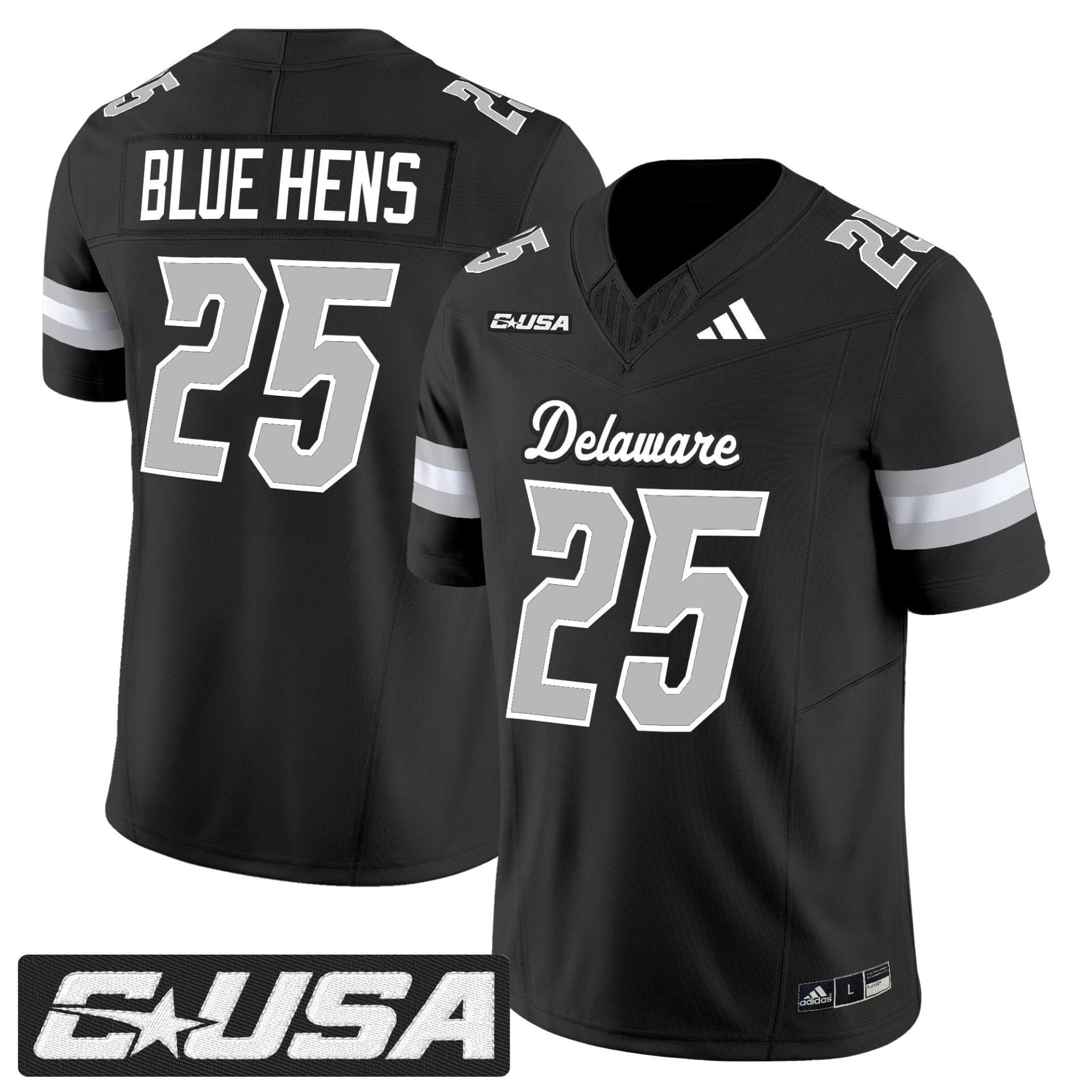 Delaware Blue Hens 2025 Vapor Limited Jersey - All Stitched - Image 7