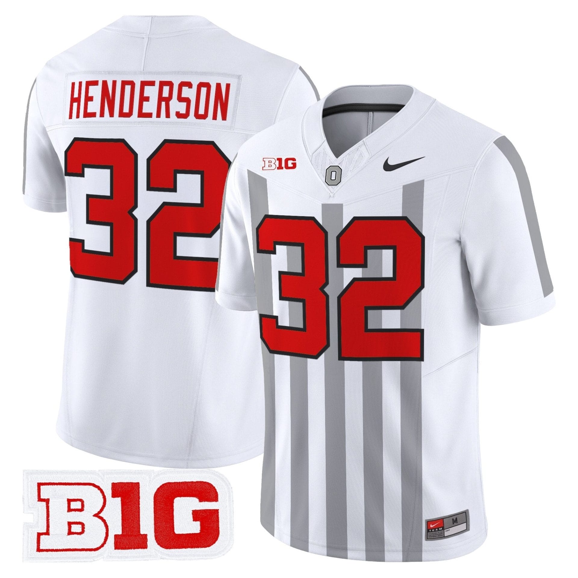 Ohio State Buckeyes Throwback Vapor Limited Jersey - All Stitched - Image 19