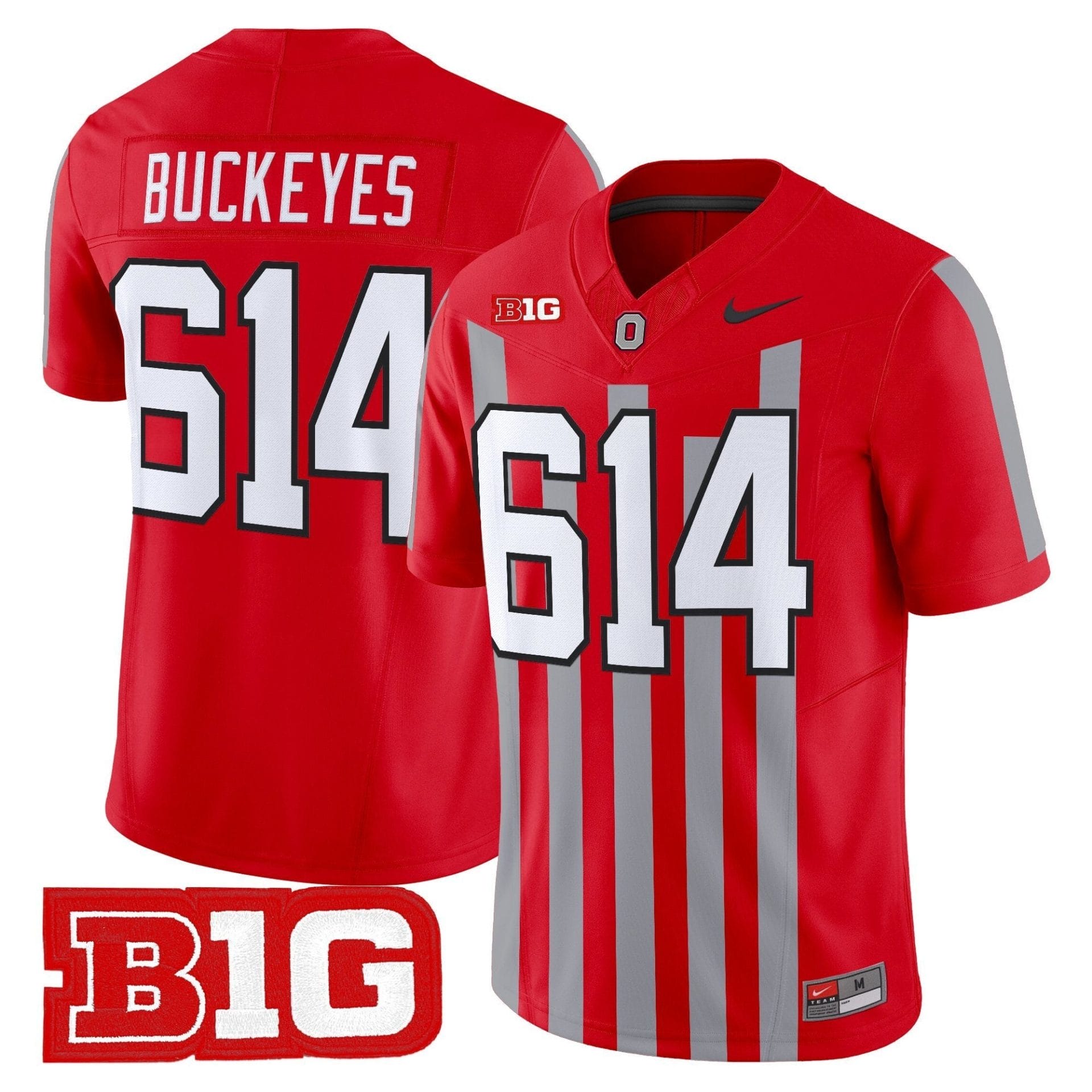 Ohio State Buckeyes Throwback Vapor Limited Jersey - All Stitched - Image 3
