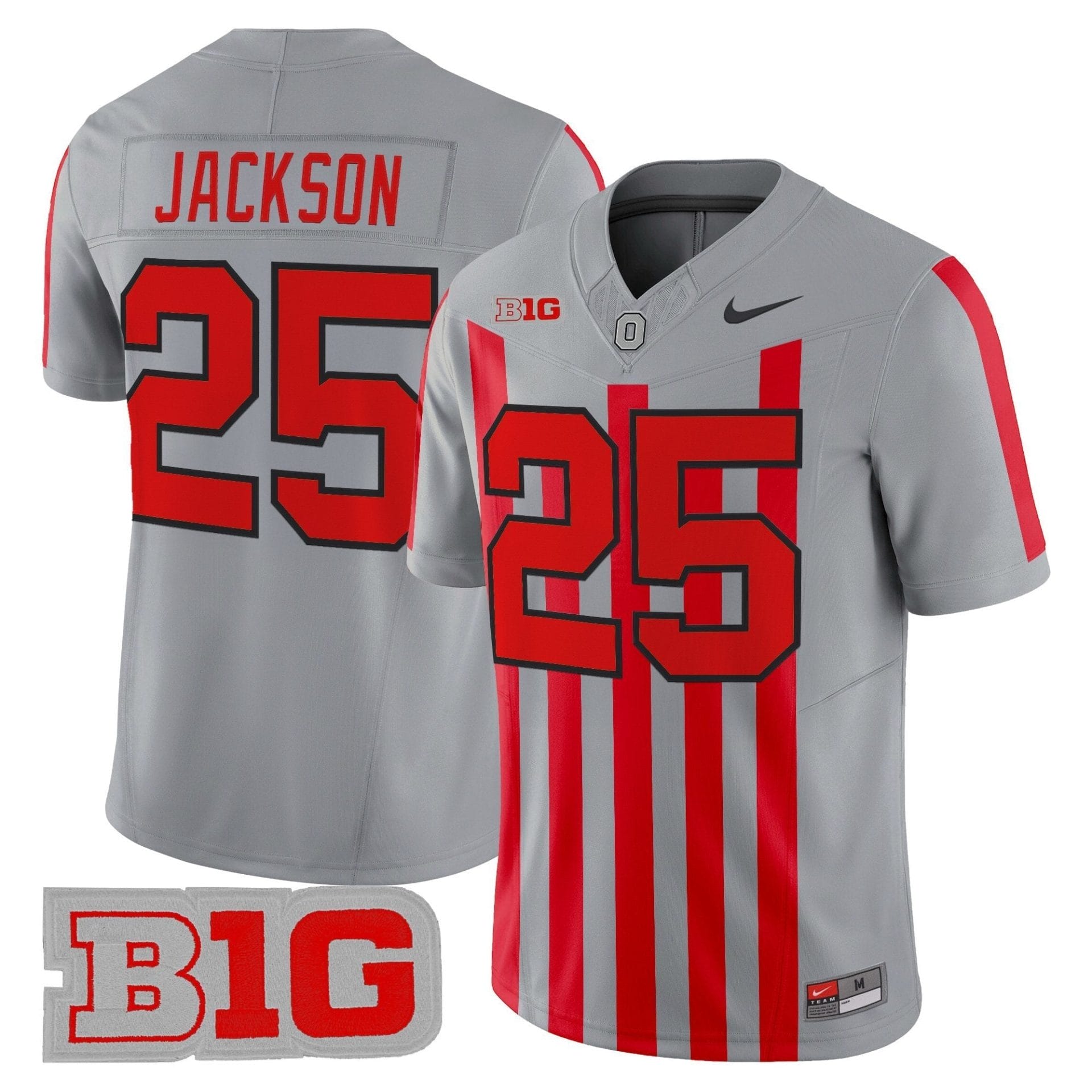 Ohio State Buckeyes Throwback Vapor Limited Jersey - All Stitched - Image 28