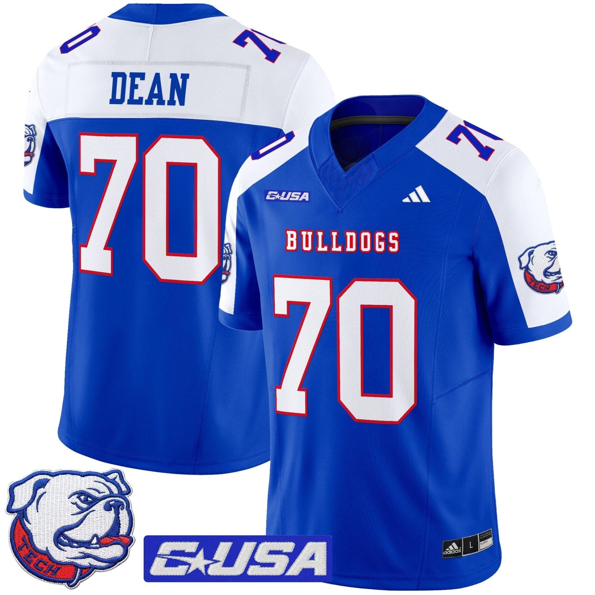 Louisiana Tech Bulldogs 2025 Vapor Limited Jersey - All Stitched - Image 43