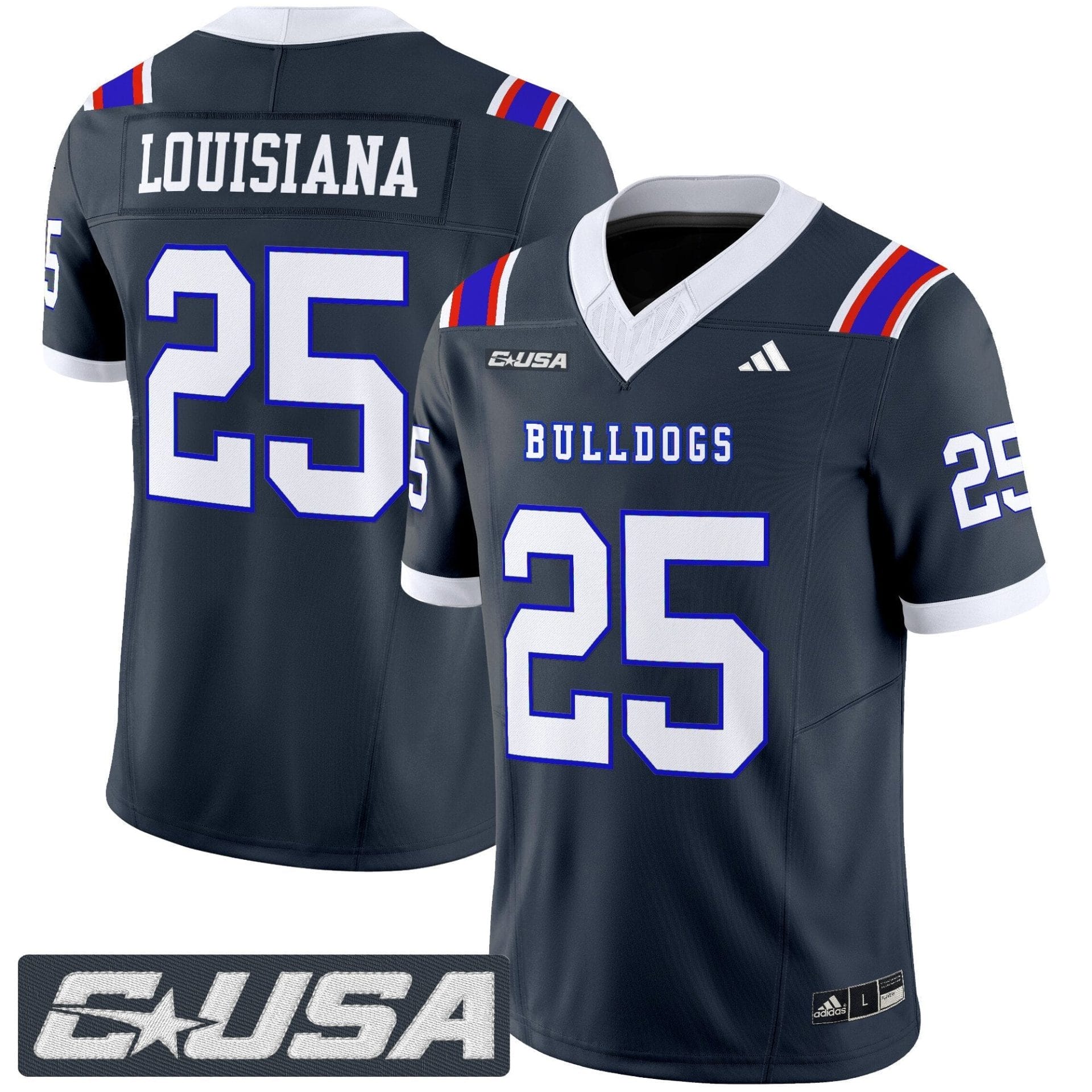 Louisiana Tech Bulldogs 2025 Vapor Limited Jersey - All Stitched - Image 17