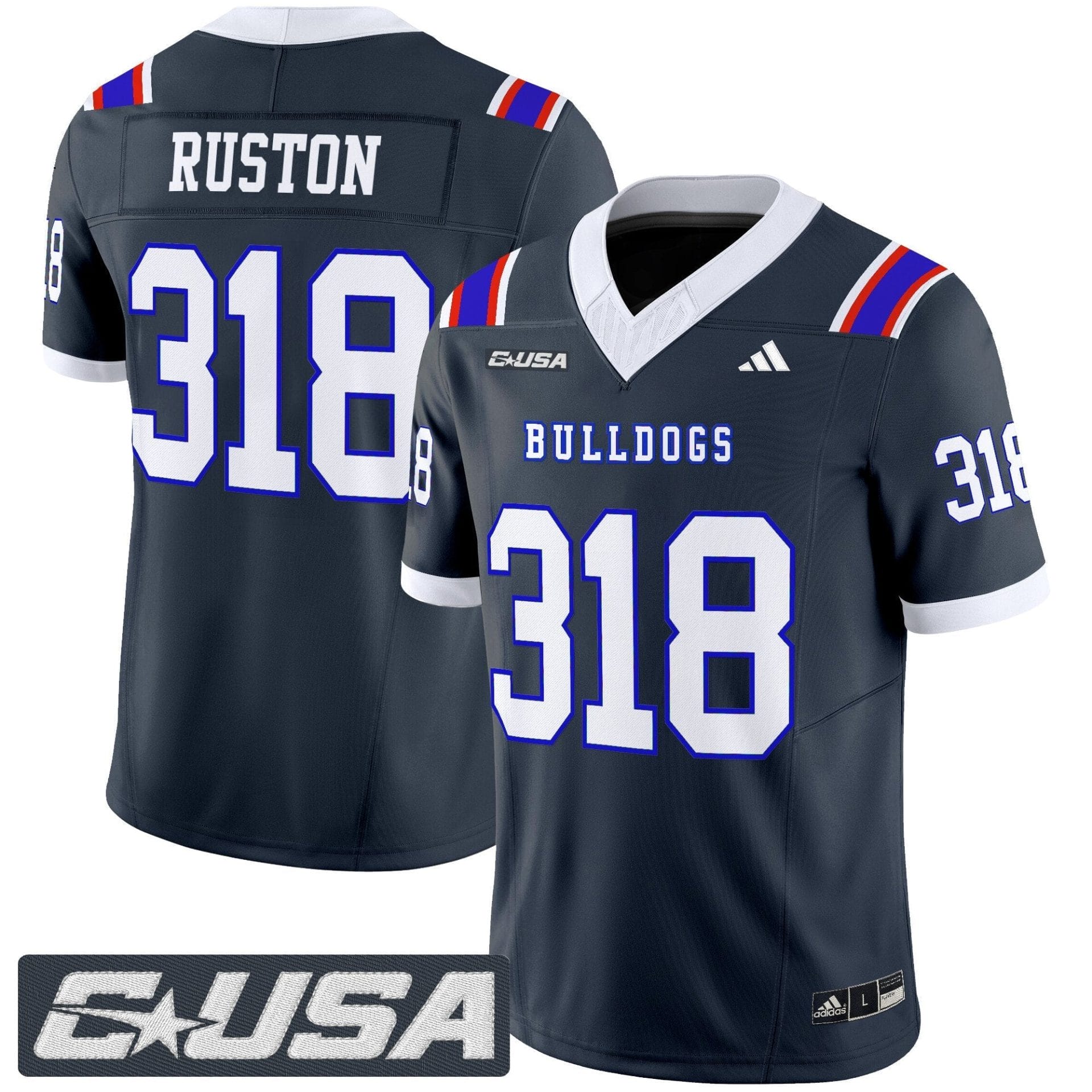 Louisiana Tech Bulldogs 2025 Vapor Limited Jersey - All Stitched - Image 11