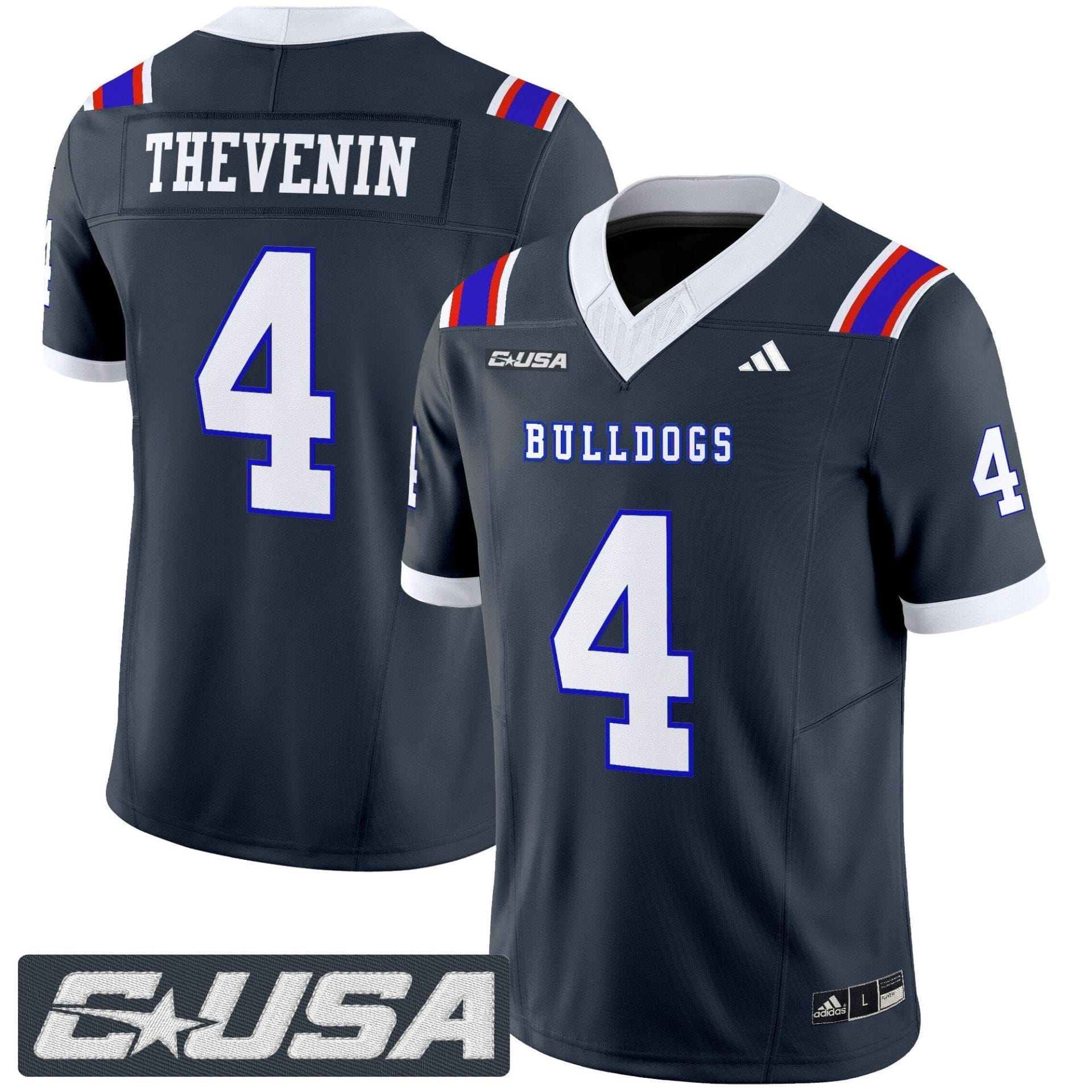 Louisiana Tech Bulldogs 2025 Vapor Limited Jersey - All Stitched - Image 12