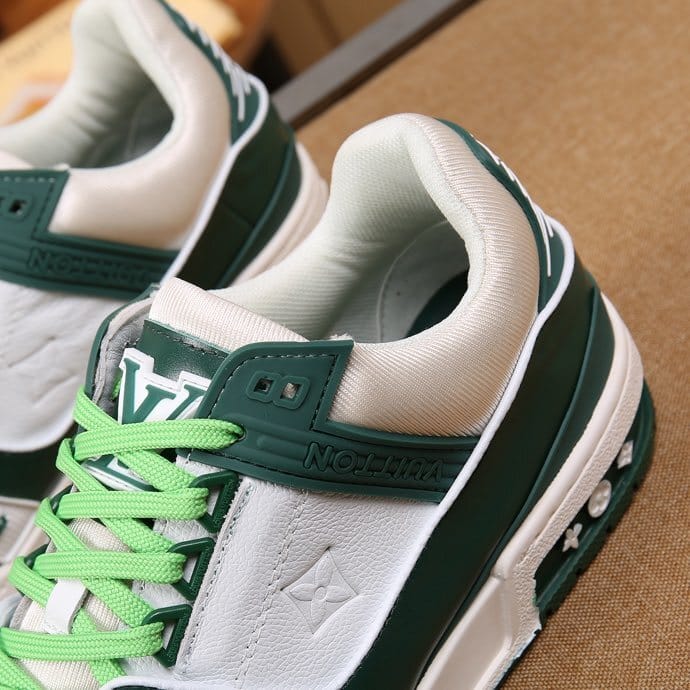 Alternative view of Luxury Virgil Trainer Sneakers Shoes Signature Green