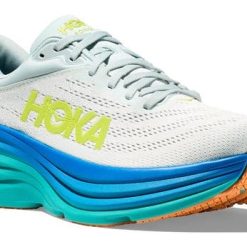 Alternative view of Hoka One One Bondi 8 Ice Flow Bit Of Blue 1123202-IFBOB