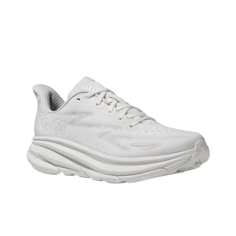 Alternative view of Hoka One One Clifton 9 White 1127895-WWH