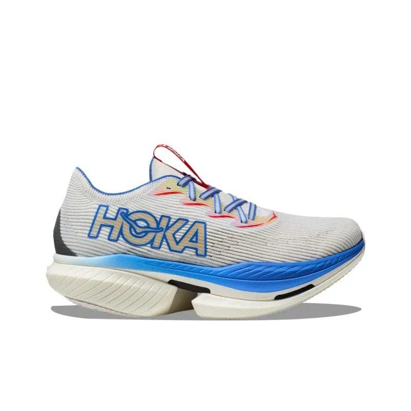 Hoka One One Cielo X1 White Blue 1147910-WHTV - Image 4