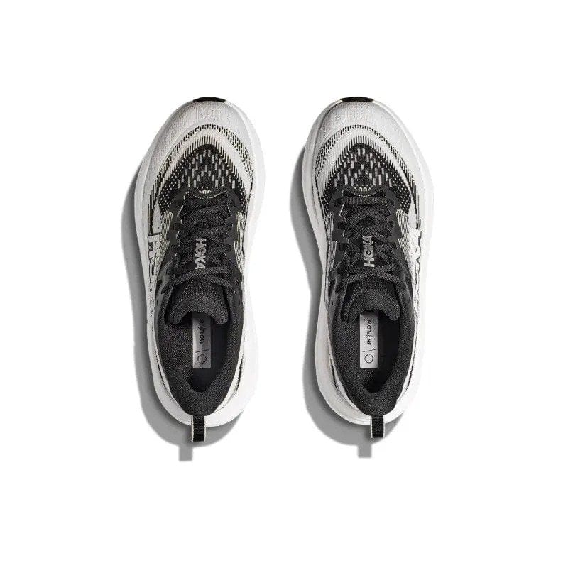 Alternative view of Hoka One One Skyflow Black White 1155113-BWHT