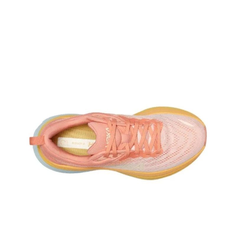 Alternative view of Hoka One One Bondi 8 Shell Coral Peach Parfait 1127952-SCPP