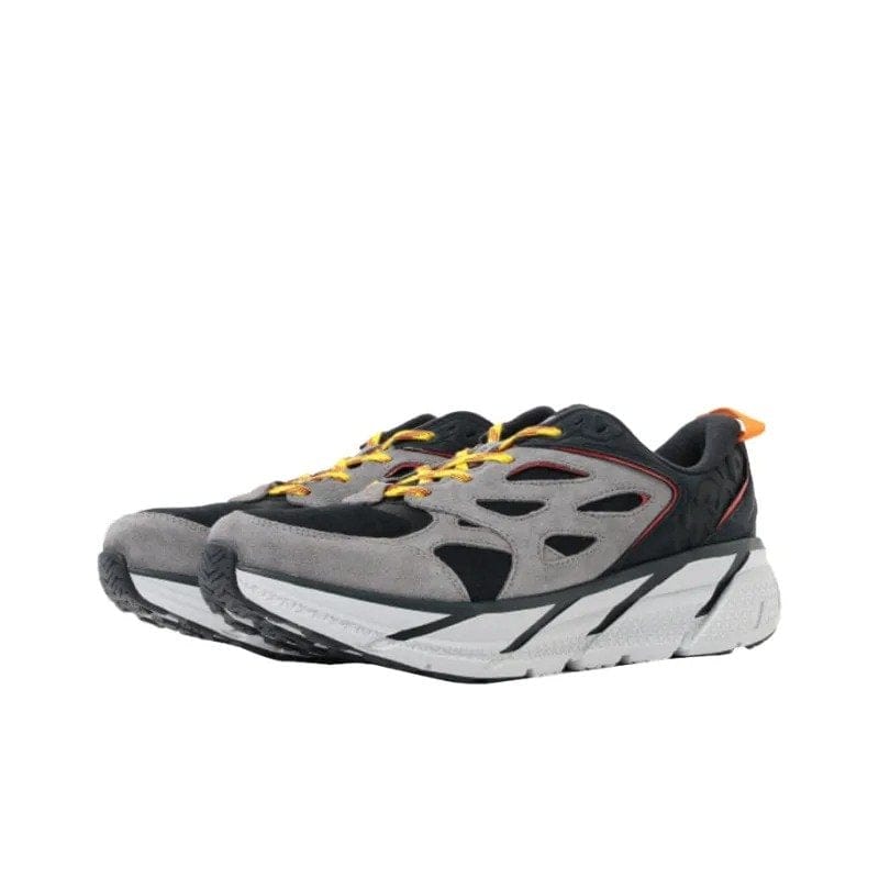 Hoka One One Clifton L Suede Black Lunar Rock 1122571-BLRK - Image 4