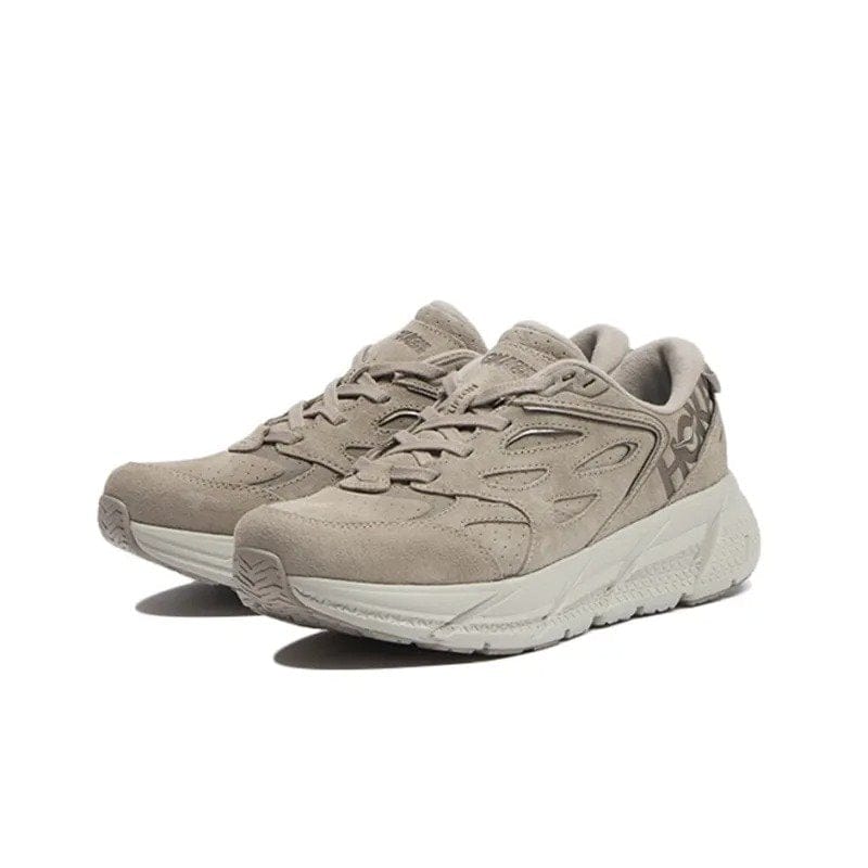 Hoka One One Ora Cliftton L Suede Simply Taupe Pumice Stone 1122571-STPST - Image 3