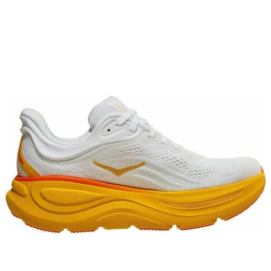 Hoka One One Bondi 9 White Orange 1162012-FNF - Image 3