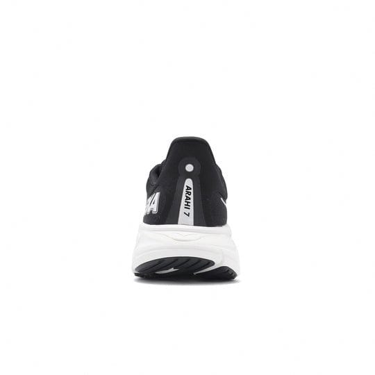 Alternative view of Hoka One One Arahi 7 2E Wide Black White 1147870-BWHT