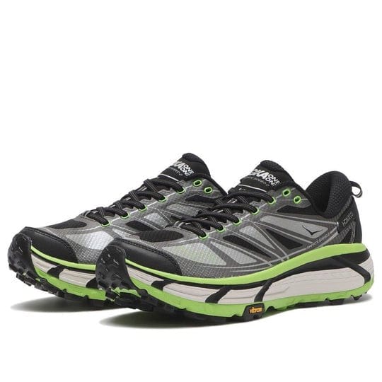 Alternative view of Hoka One One Mafate Speed 2 Black Green 1126851-BCKLC